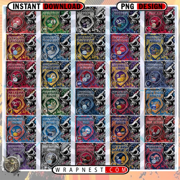 NBA SKULL SHIELD WRAP BUNDLE
