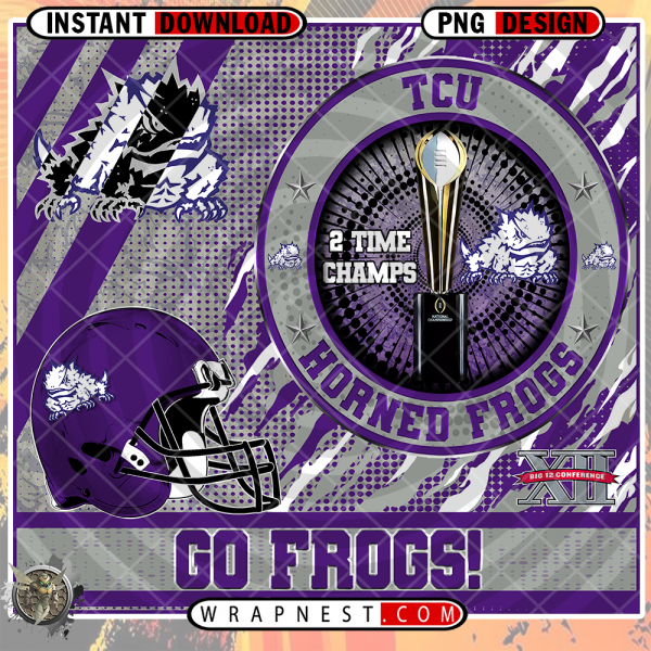 HORNED FROGS CHAMPION WRAP