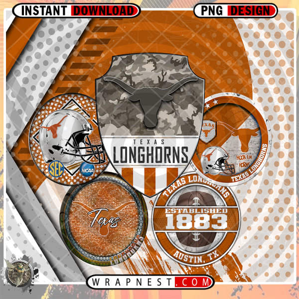 LONGHORNS LOGO WRAP