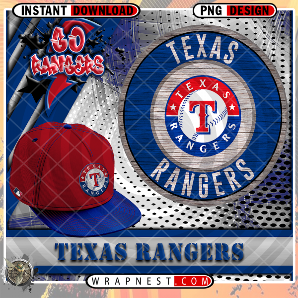 RANGERS GO TEAM WRAP