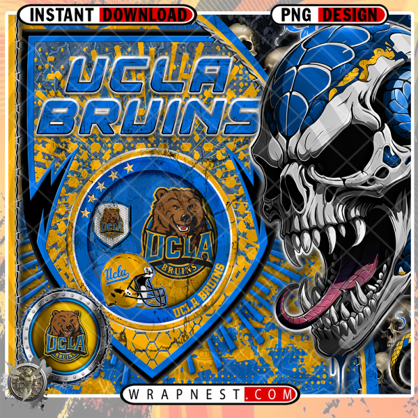 BRUINS SKULL SHIELD WRAP