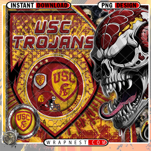 TROJANS SKULL SHIELD WRAP