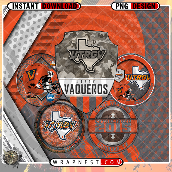 VAQUEROS LOGO WRAP
