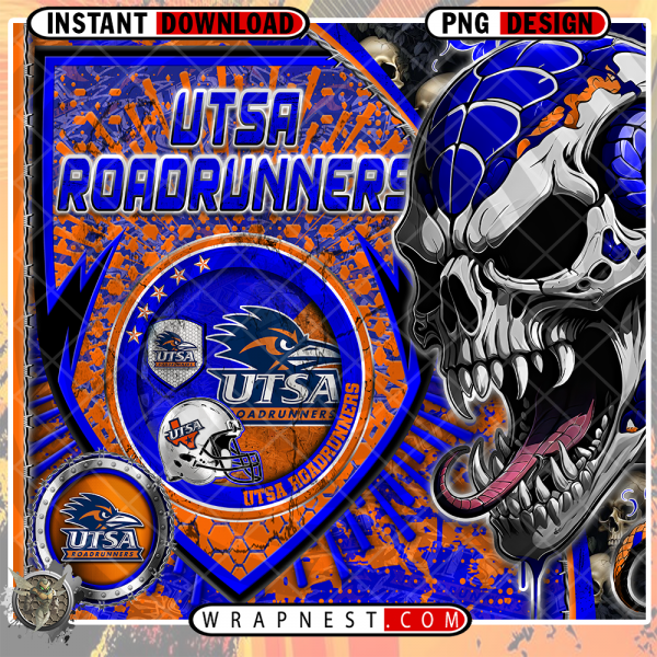 ROADRUNNERS SKULL SHIELD WRAP