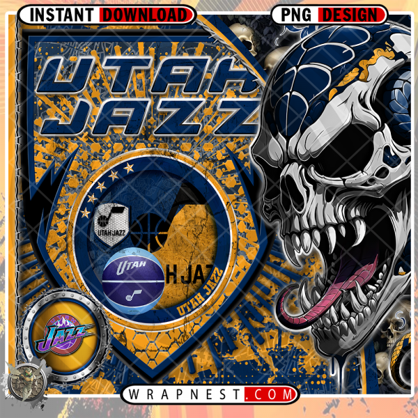 JAZZ SKULL SHIELD WRAP