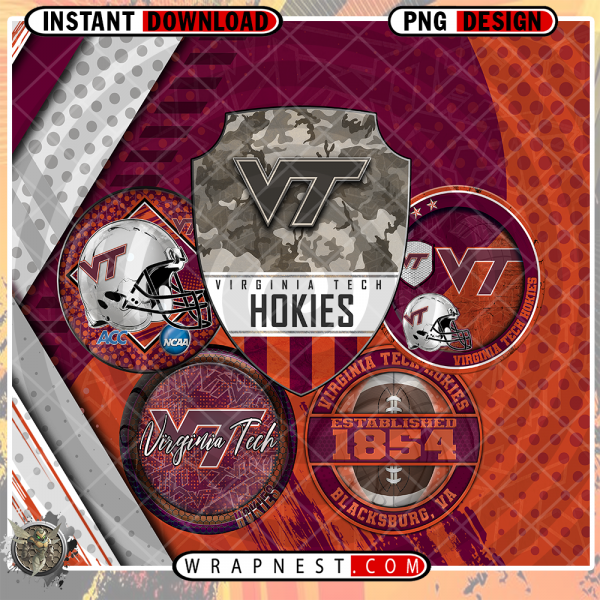 HOKIES LOGO WRAP