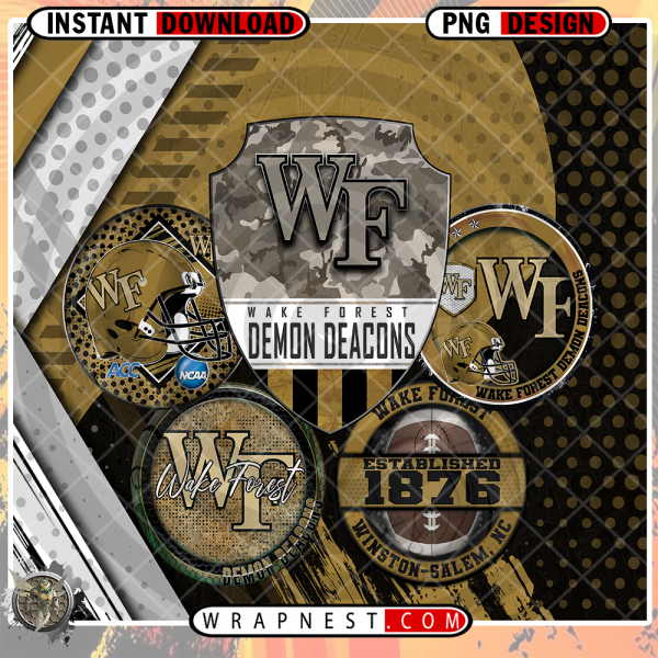 DEMON DEACONS LOGO WRAP