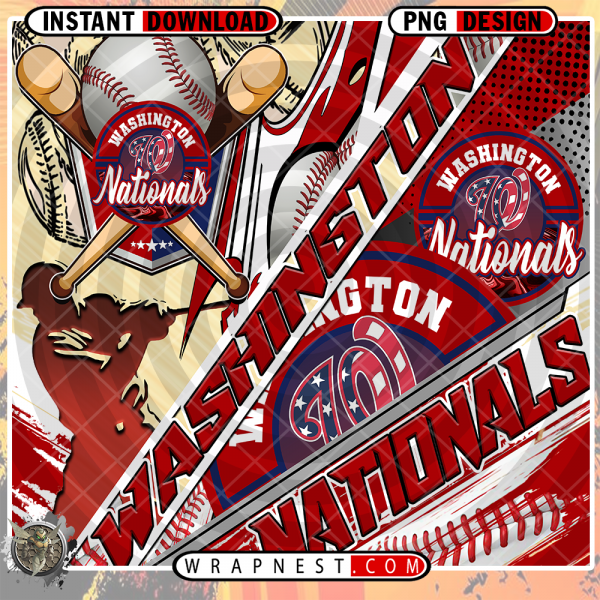 NATIONALS SILHOUETTE WRAP