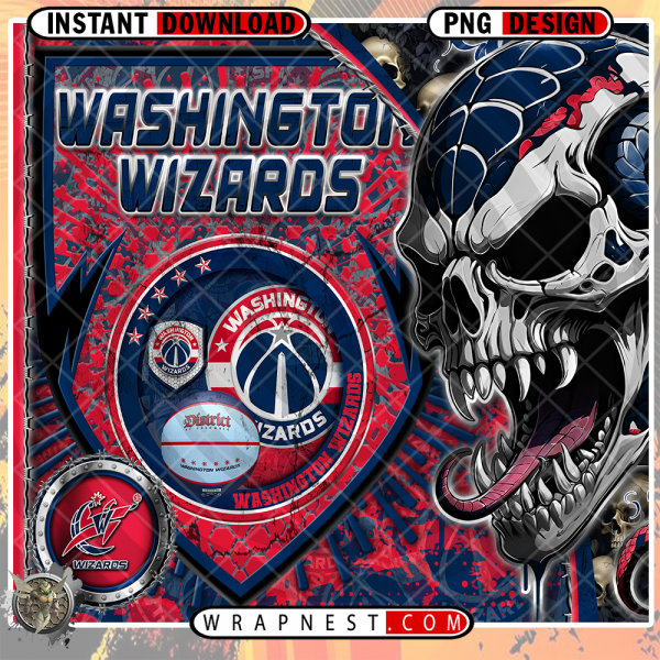 WIZARDS SKULL SHIELD WRAP