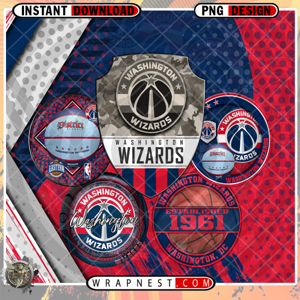 WIZARDS LOGO WRAP