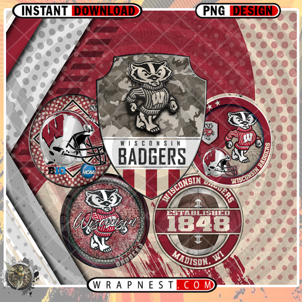 BADGERS LOGO WRAP