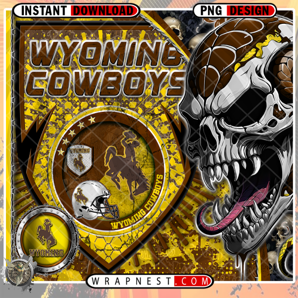 COWBOYS SKULL SHIELD WRAP