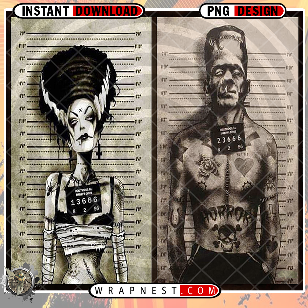 Frankie & Bride Mugshots 2