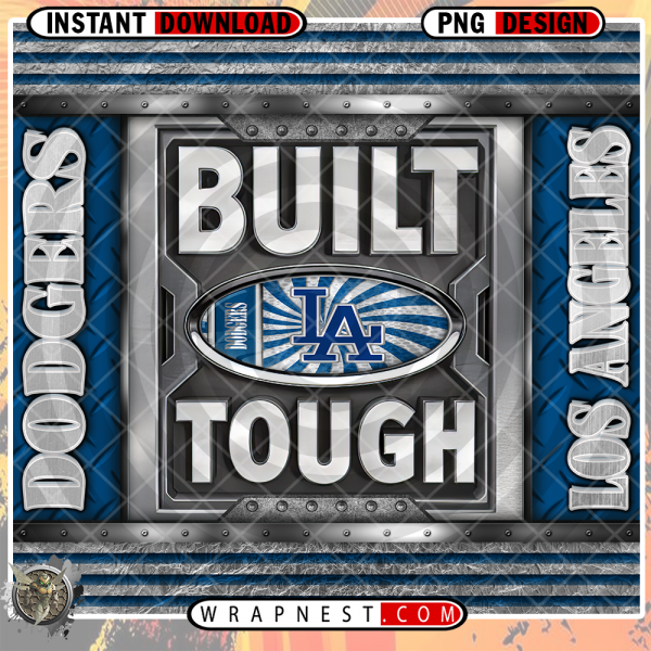 DODGERS BUILT TOUGH WRAP