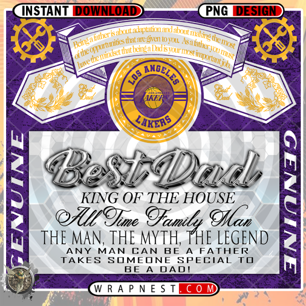 LAKERS BUD DAD
