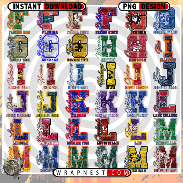 NCAA PNG BUNDLE