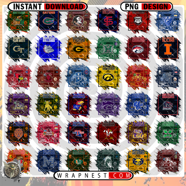 NCAA PNG BUNDLE