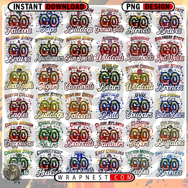NCAA PNG BUNDLE