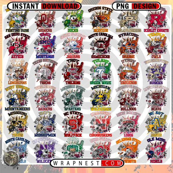 NCAA PNG BUNDLE