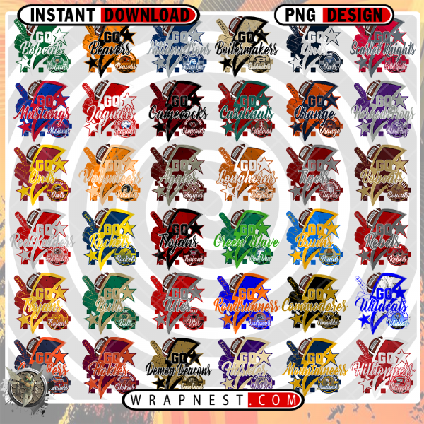 NCAA PNG BUNDLE