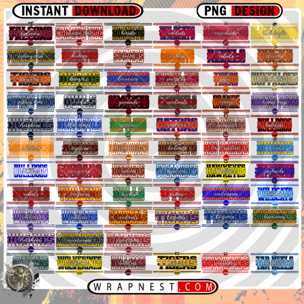 NCAA PNG BUNDLE