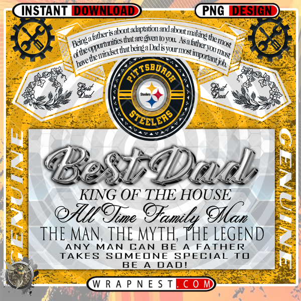 STEELERS BUD DAD