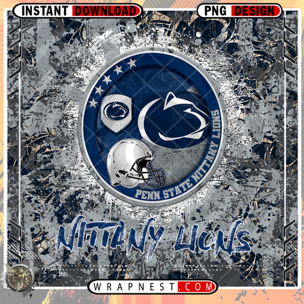 NITTANY LIONS GRUNGE V3