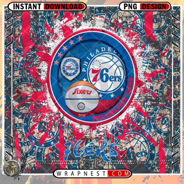 76ERS GRUNGE V3