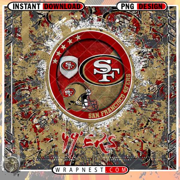 49ERS GRUNGE V3