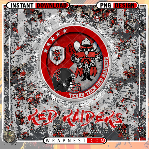 RED RAIDERS GRUNGE V3