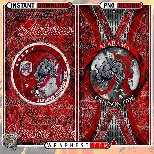 CRIMSON TIDE SPLIT WRAP