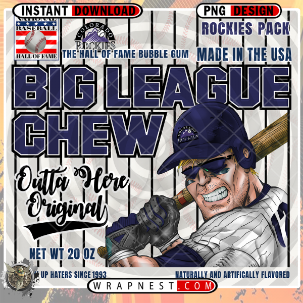 ROCKIES BIG LEAGUE CHEW