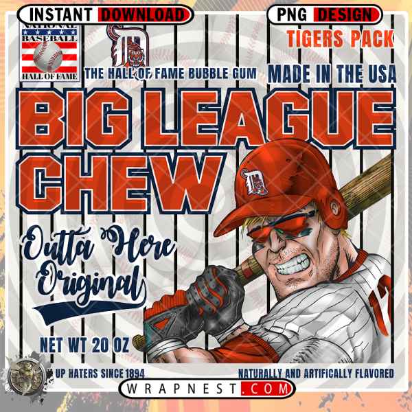 TIGERS BIG LEAGUE CHEW