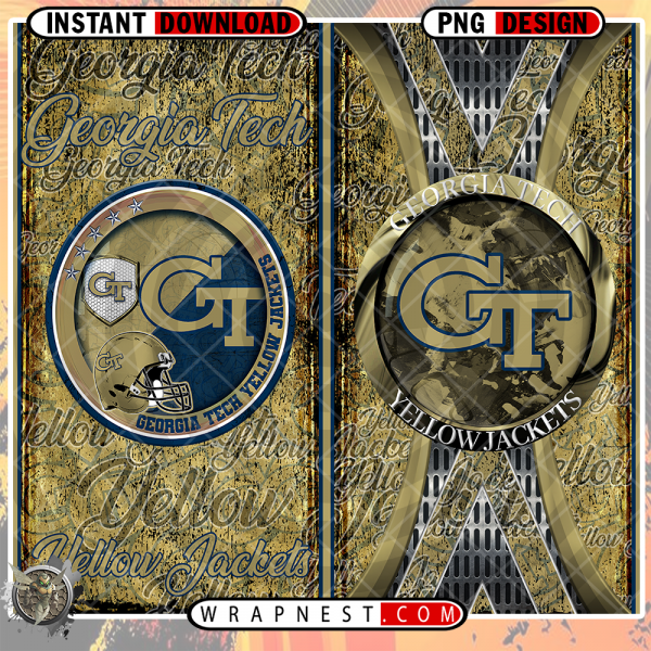 YELLOW JACKETS SPLIT WRAP