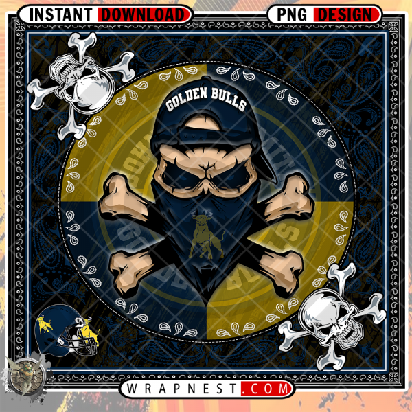 DUKES SKULL BANDANA