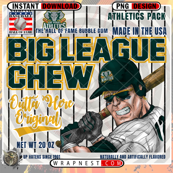 ATHLETICS BIG LEAGUE CHEW