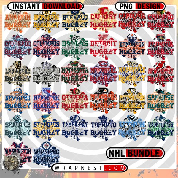 LETS GO PNG BUNDLE NHL