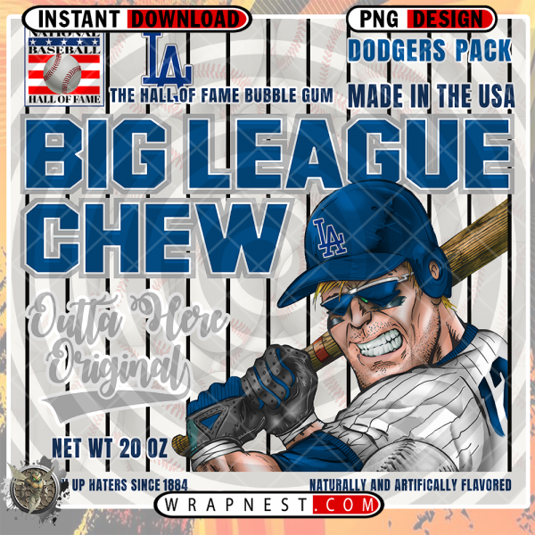 DODGERS BIG LEAGUE CHEW