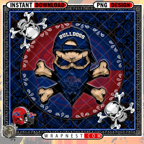 CARDINALS SKULL BANDANA