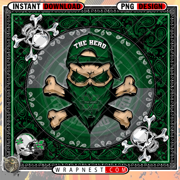 HERD SKULL BANDANA