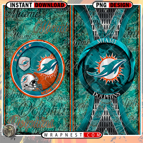 DOLPHINS SPLIT WRAP