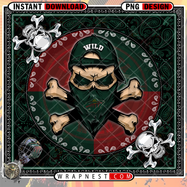 WILD SKULL BANDANA