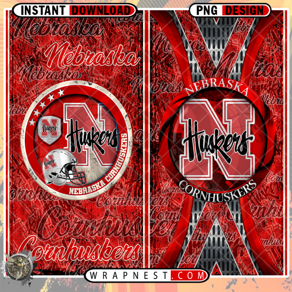 CORNHUSKERS SPLIT WRAP