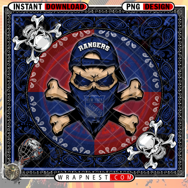 RANGERS SKULL BANDANA