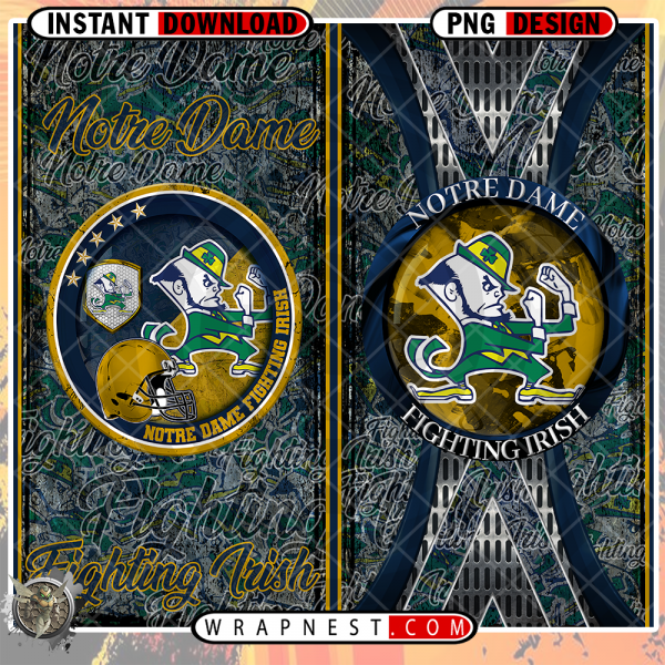 FIGHTING IRISH SPLIT WRAP