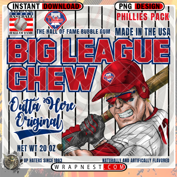 PHILLIES BIG LEAGUE CHEW