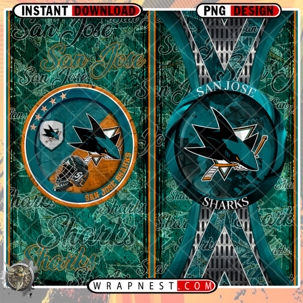 SHARKS SPLIT WRAP