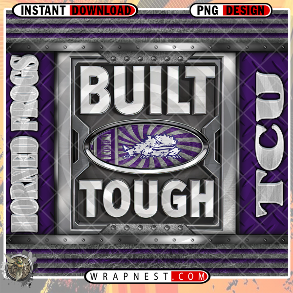 HORNED FROGS BUILT TOUGH