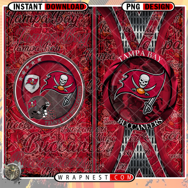 BUCCANEERS SPLIT WRAP