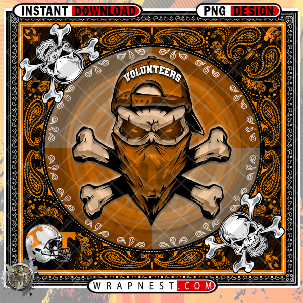 VOLUNTEERS SKULL BANDANA